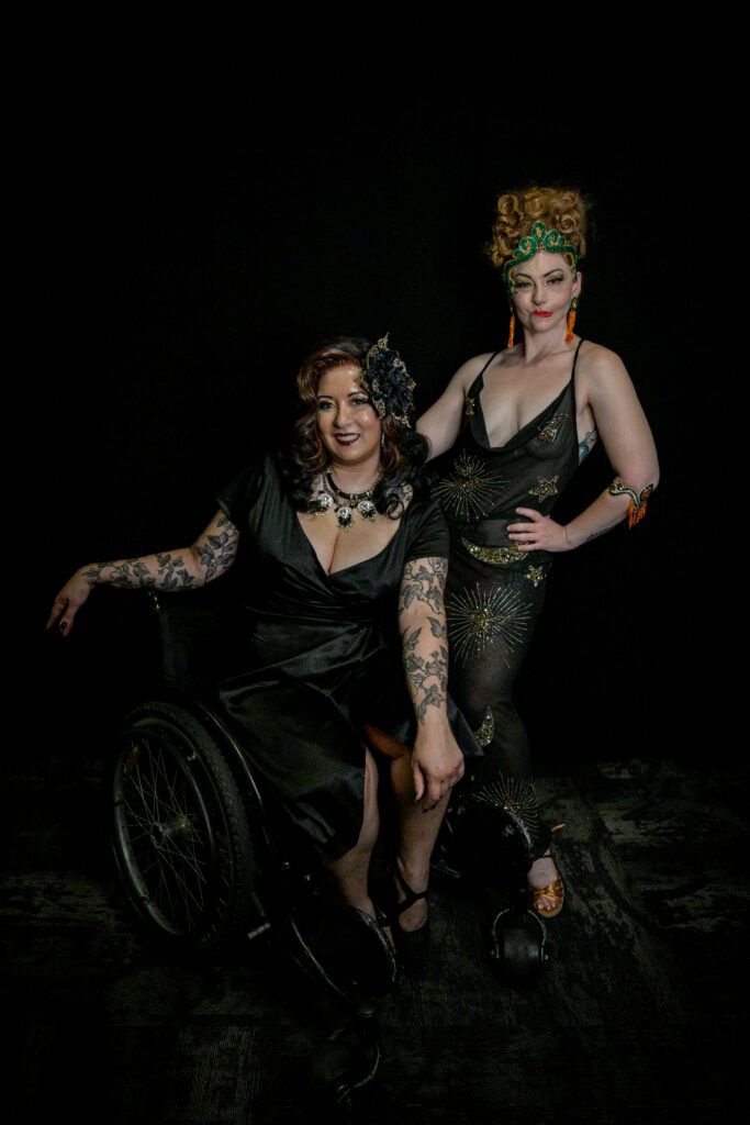 Jacqueline Boxx (left) and Alyssa Kitt